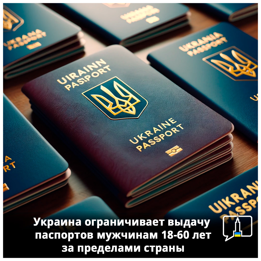 Новые правила выдачи паспортов в Украине: ограничения для мужчин 18-60 лет