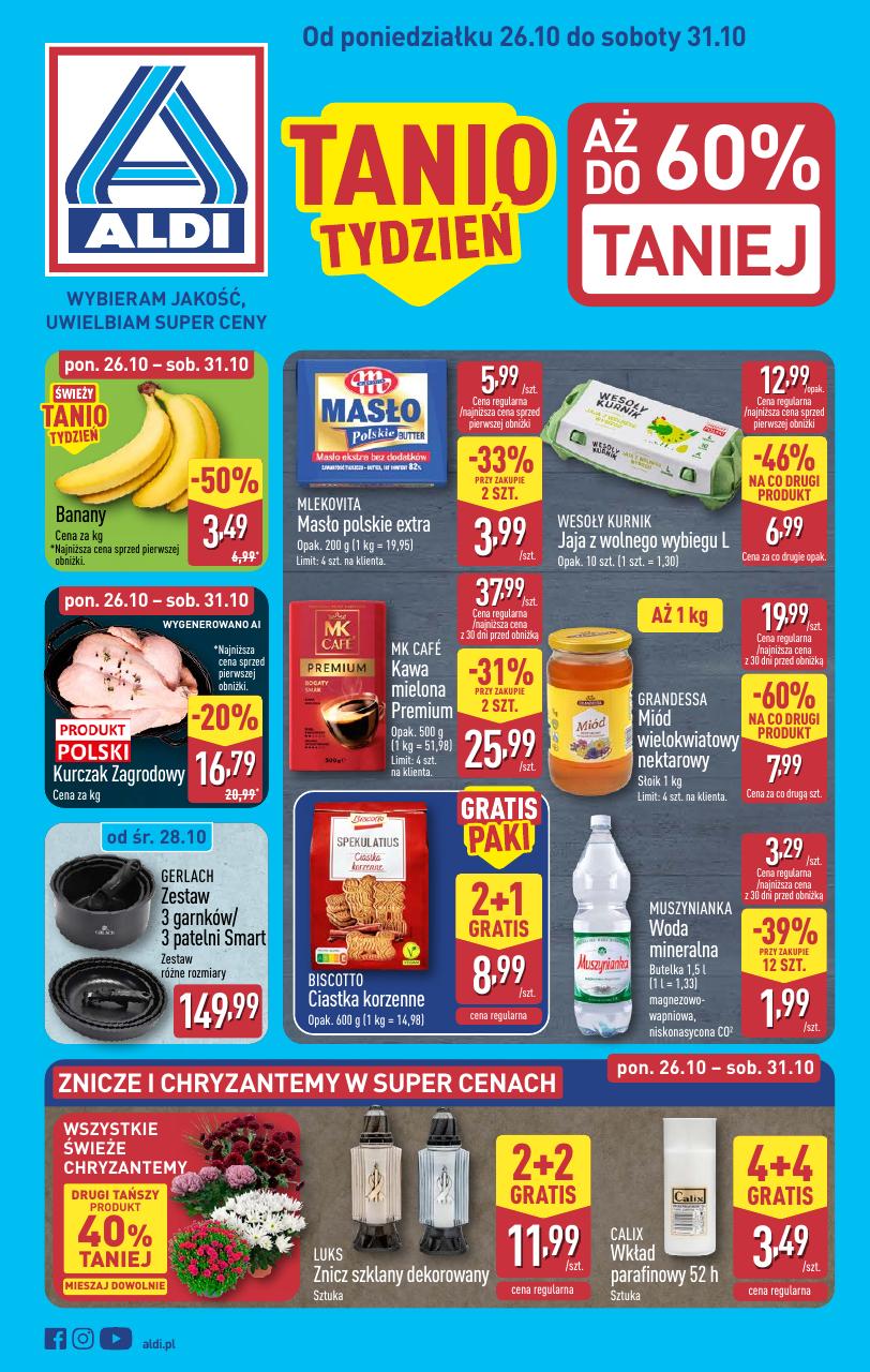 Gazetka Aldi 26.10-31.10