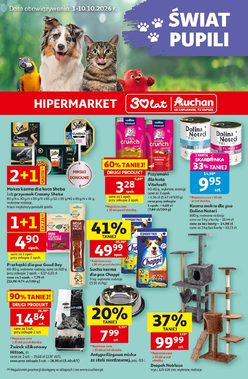 Gazetka Auchan 01.10-10.10