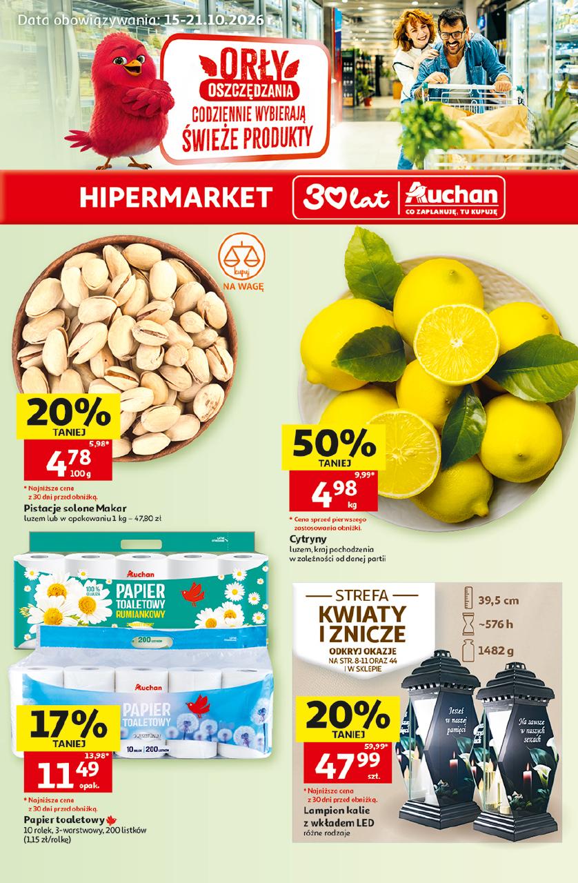 Gazetka Auchan 15.10-21.10