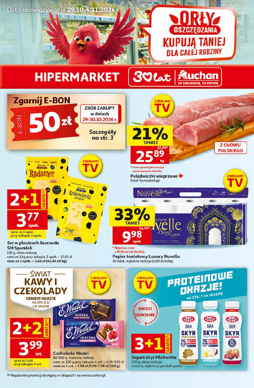 Gazetka Auchan 29.10-04.11