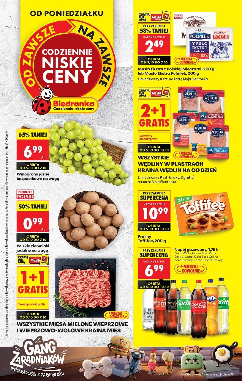 Gazetka Biedronka 05.10-10.10