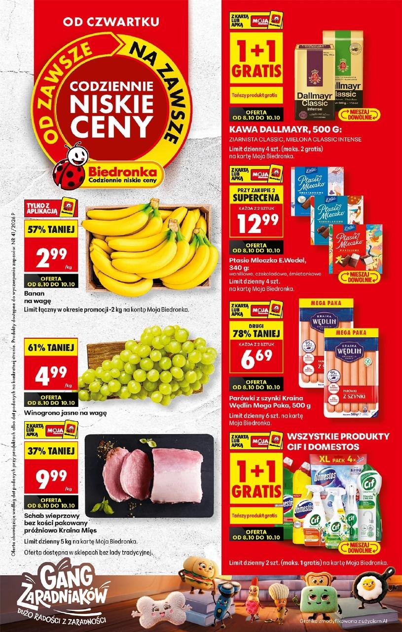 Gazetka Biedronka 08.10-14.10