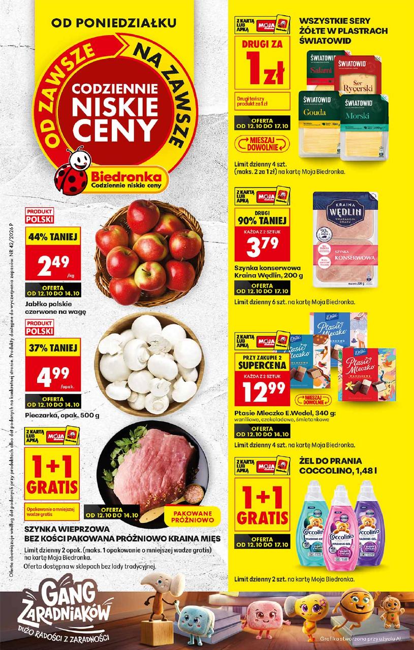 Gazetka Biedronka 12.10-17.10