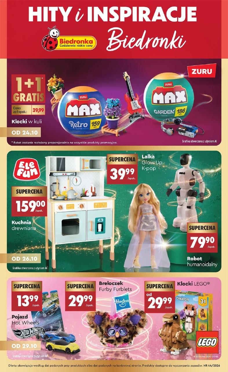 Gazetka Biedronka 24.10-10.11