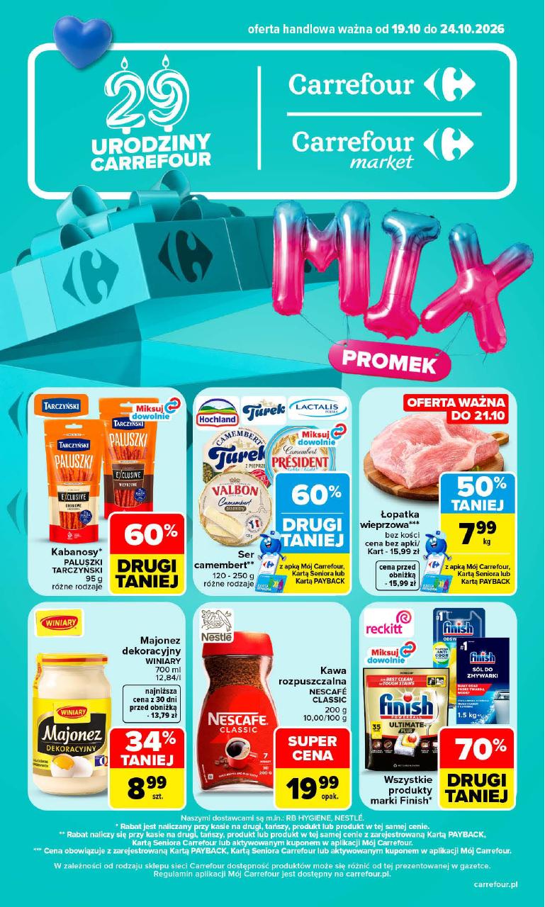 Gazetka Carrefour 19.10-24.10