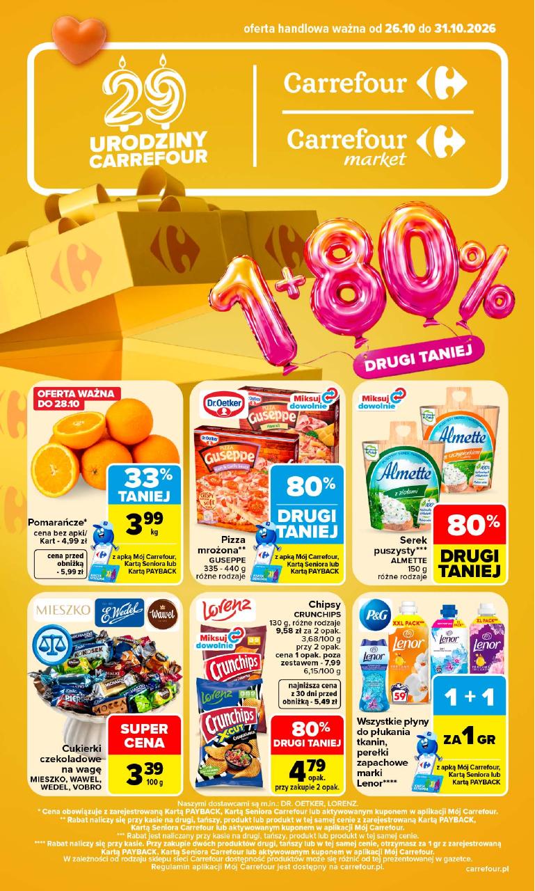 Gazetka Carrefour 26.10-31.10