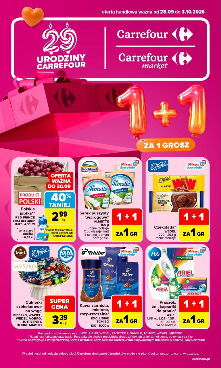 Gazetka Carrefour 28.09-03.10
