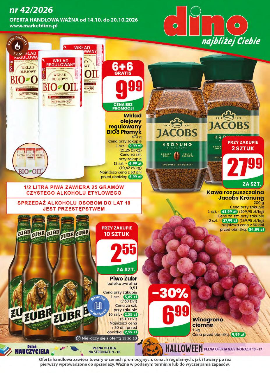 Gazetka Dino 14.10-20.10