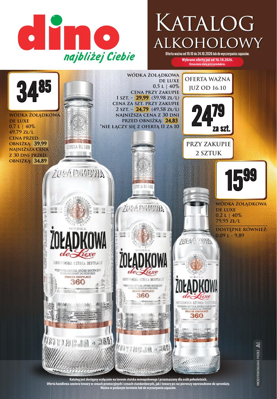 Gazetka Dino 19.10-24.10