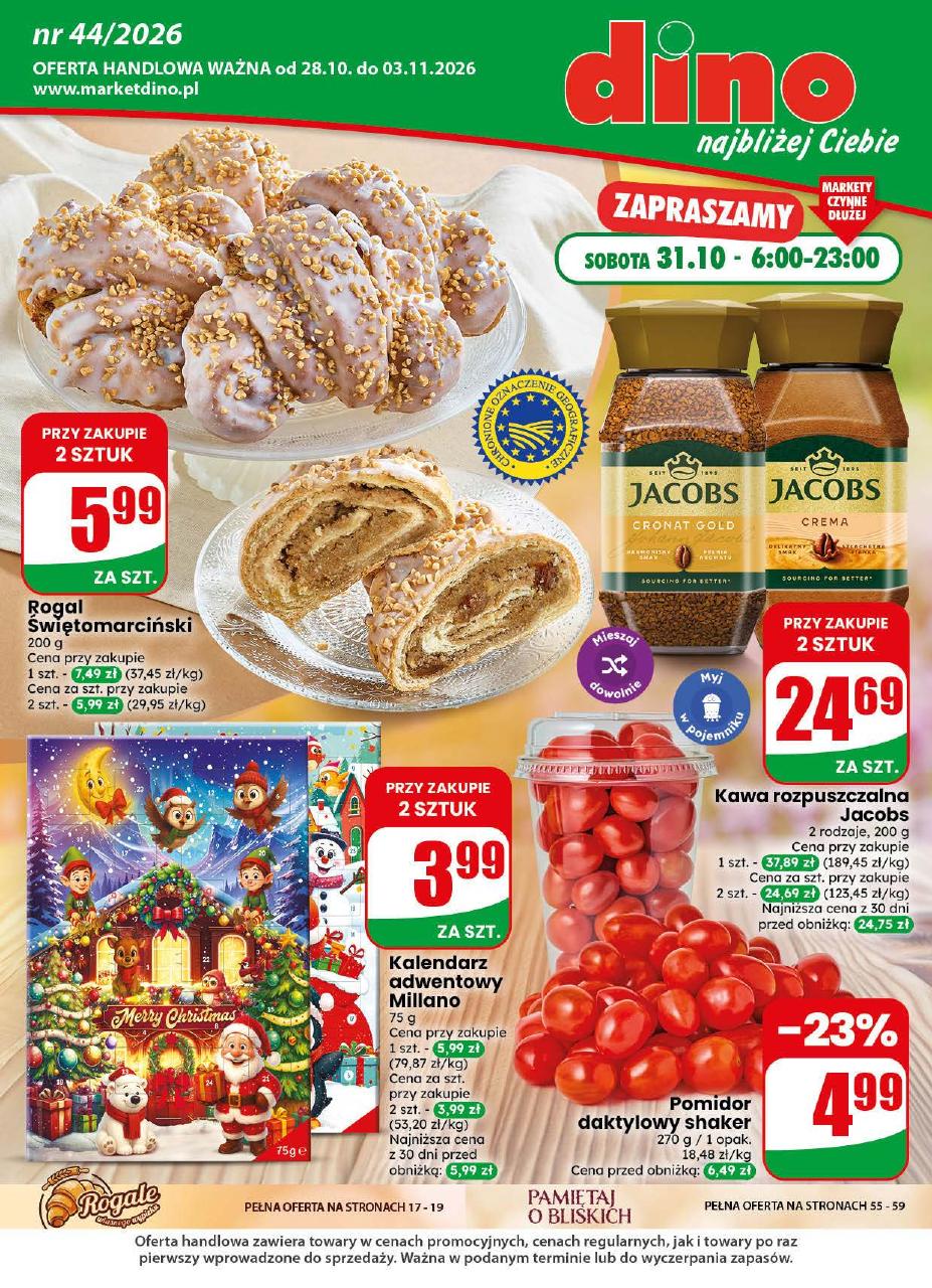 Gazetka Dino 28.10-03.11