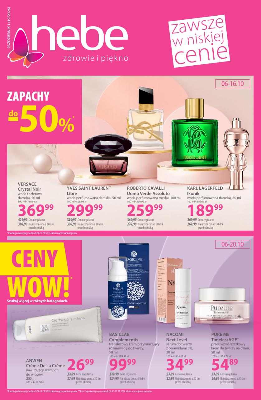 Gazetka Hebe 06.10-20.10
