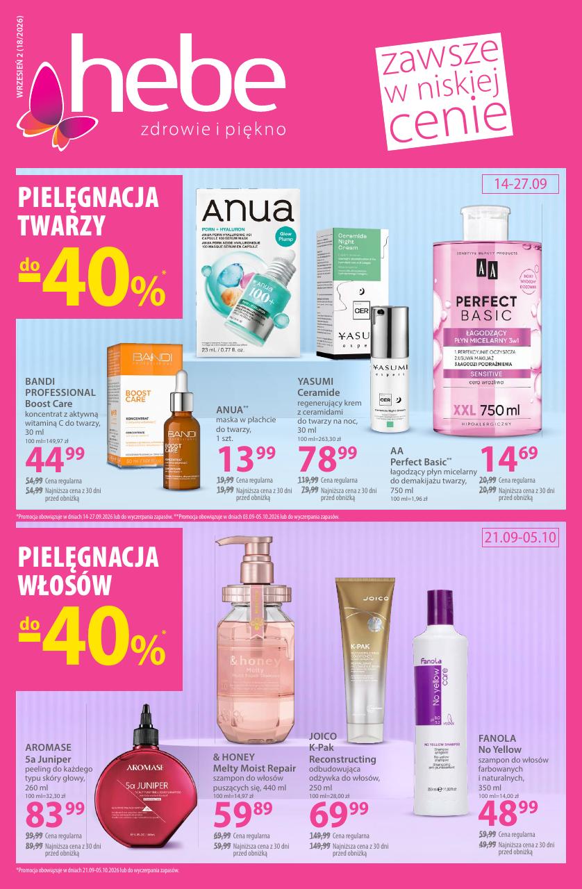 Gazetka Hebe 21.09-05.10
