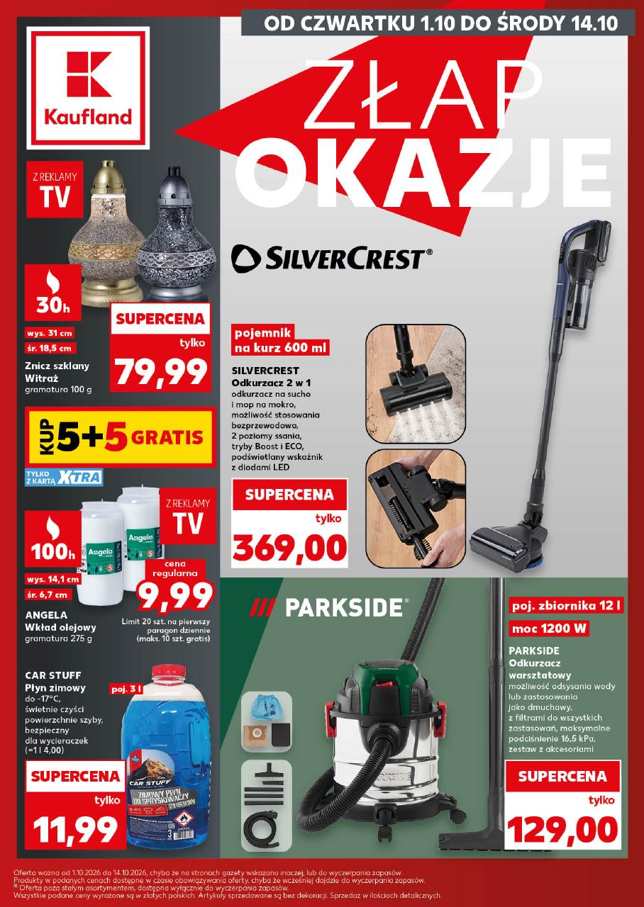Gazetka Kaufland 01.10-14.10