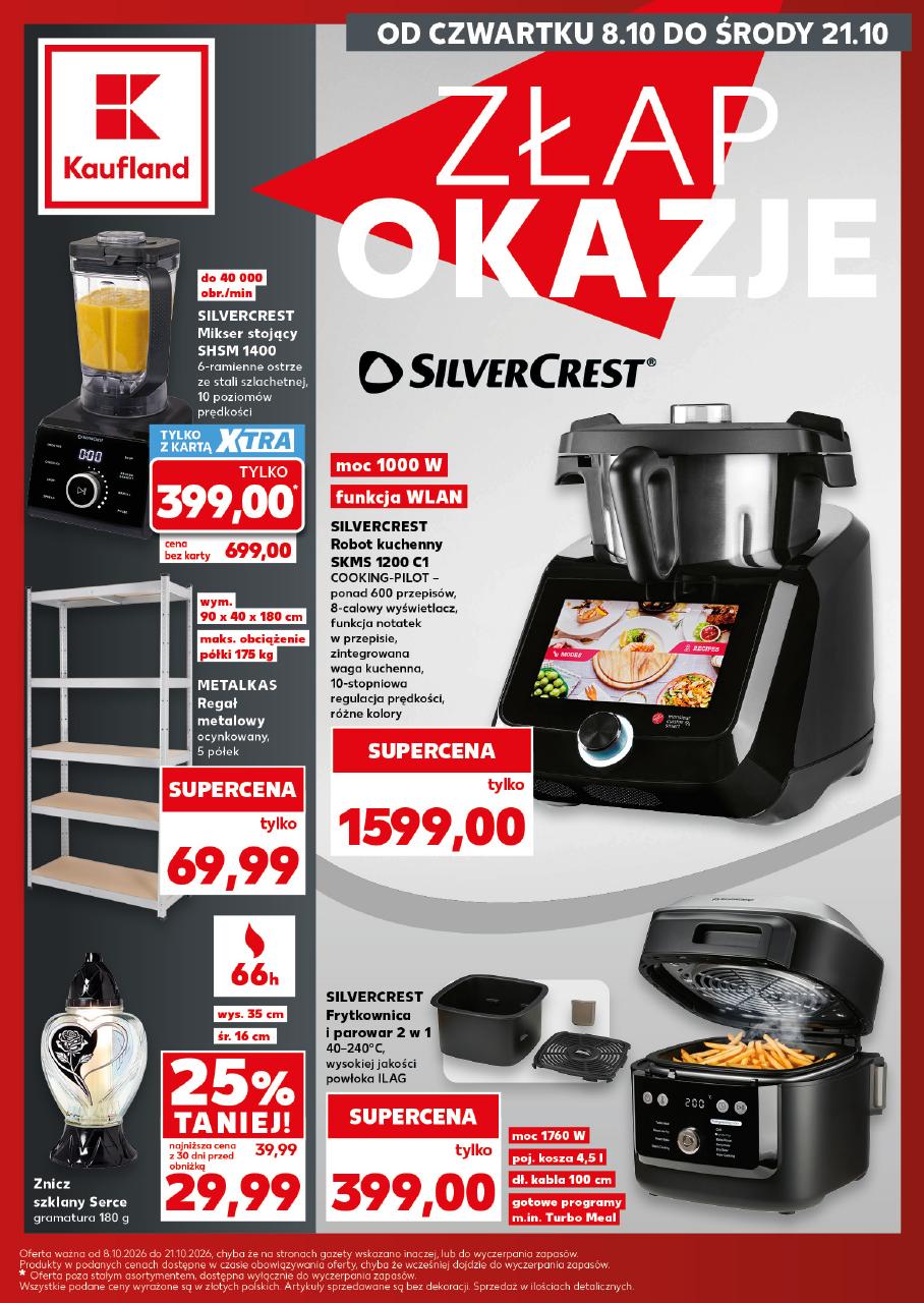 Gazetka Kaufland 08.10-21.10