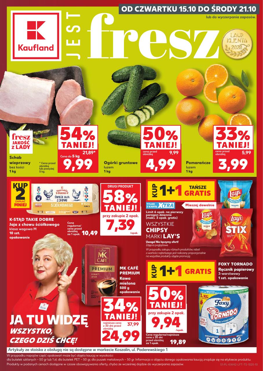 Gazetka Kaufland 15.10-21.10