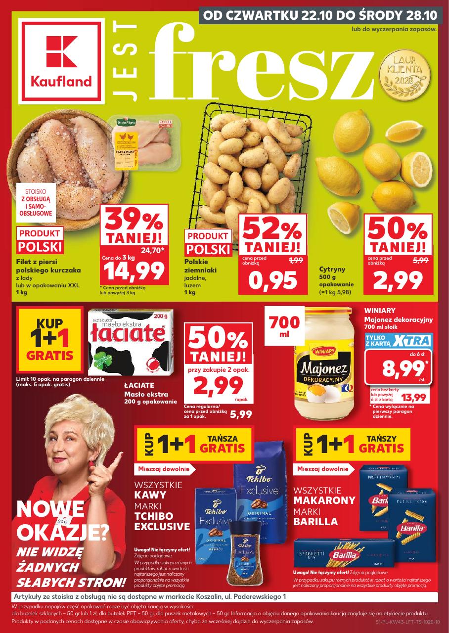 Gazetka Kaufland 22.10-28.10