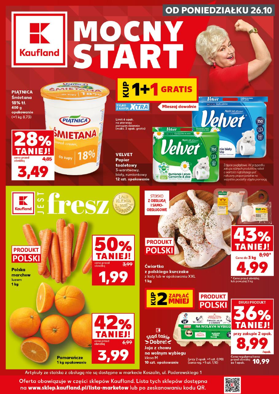 Gazetka Kaufland 26.10-28.10