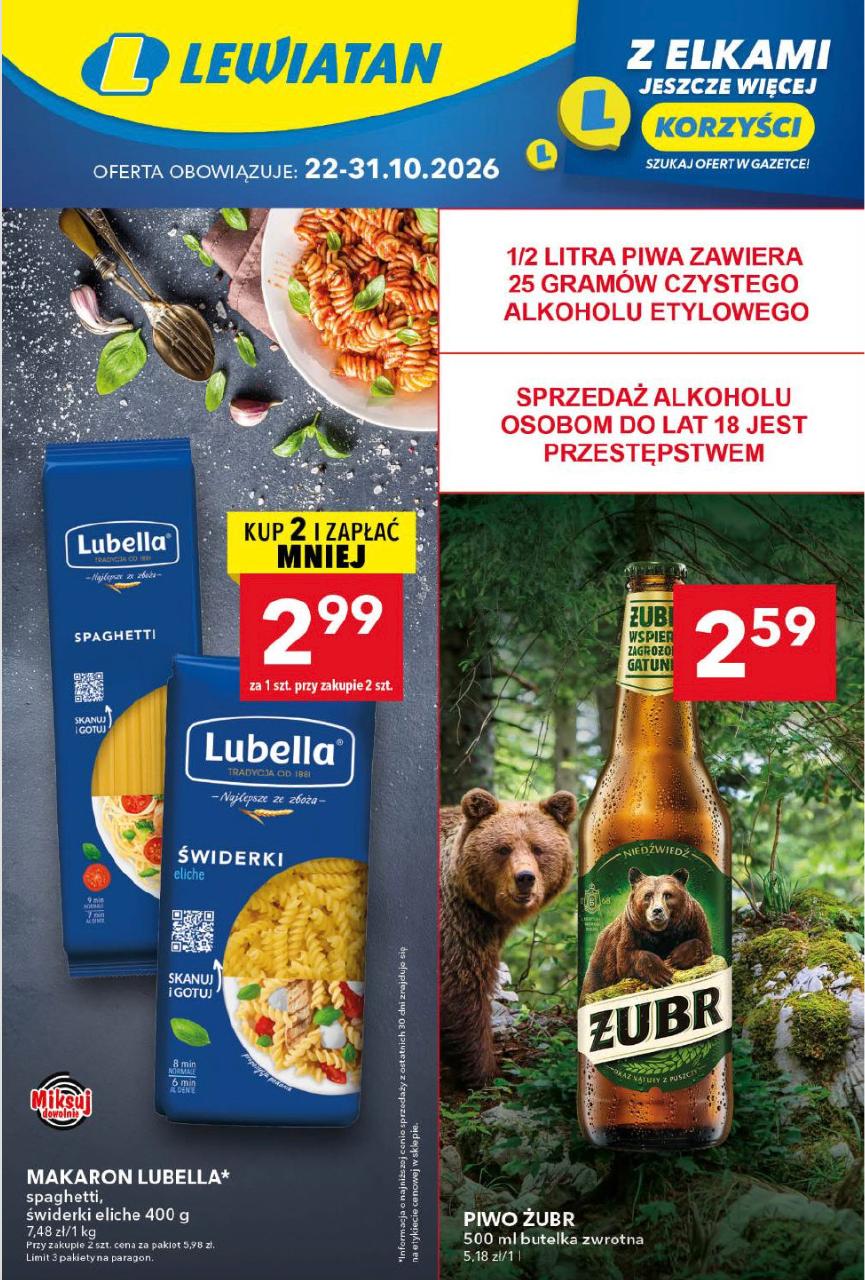 Gazetka Lewiatan 22.10-31.10