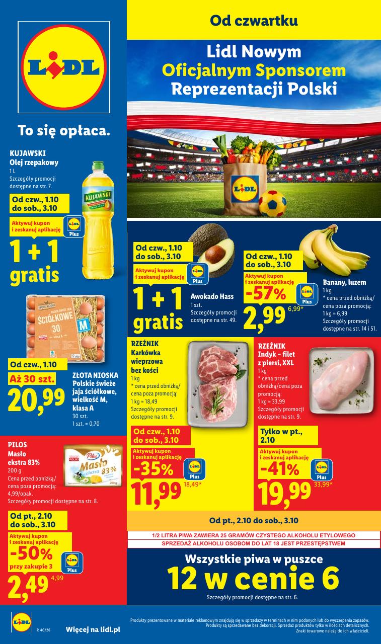 Gazetka Lidl 01.10-03.10