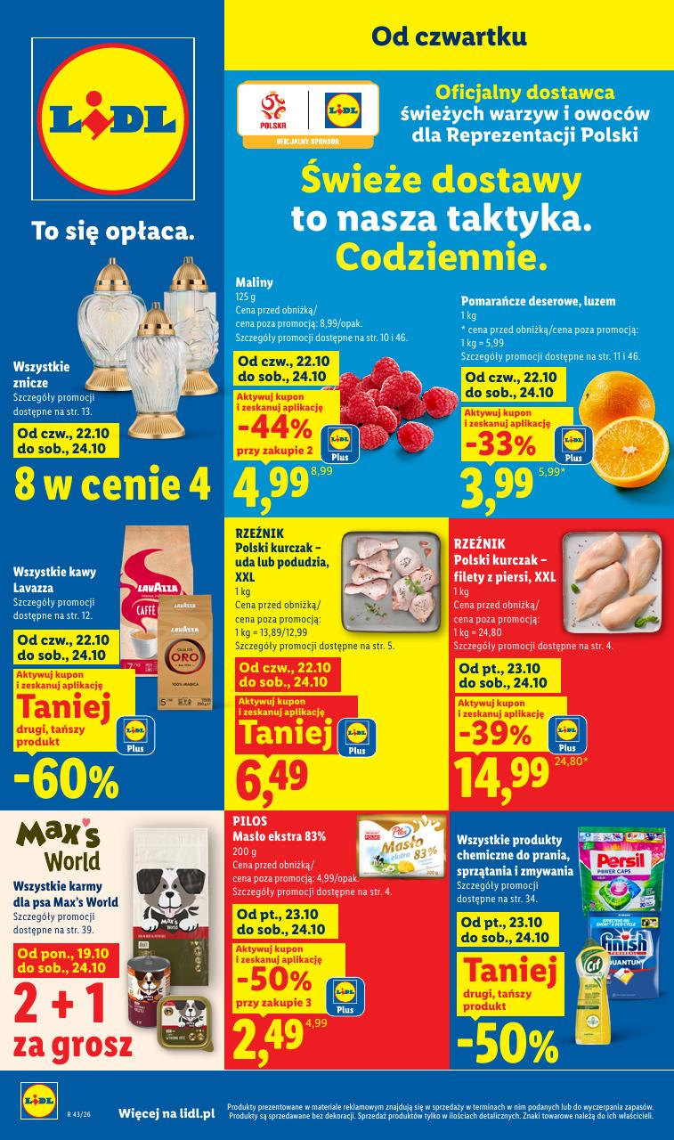 Gazetka Lidl 22.10-28.10