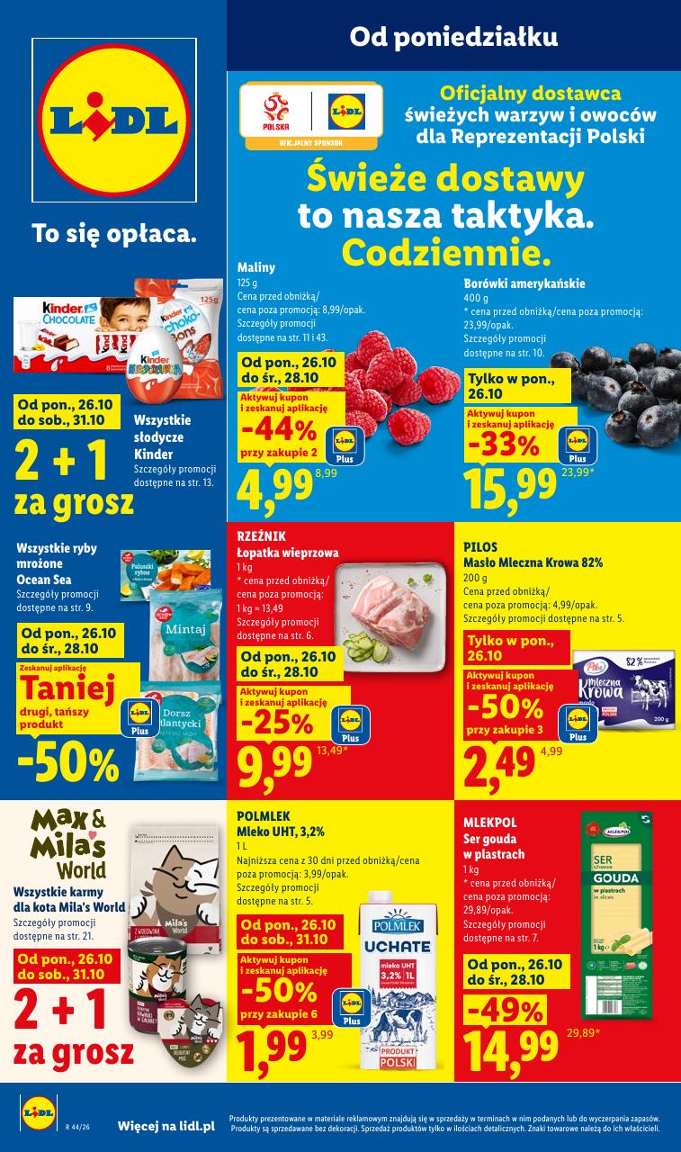 Gazetka Lidl 26.10-31.10