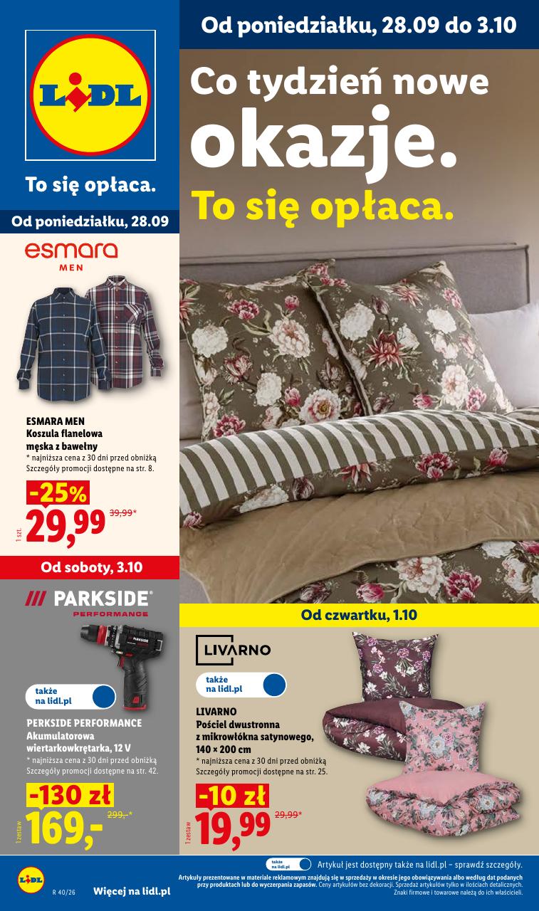 Gazetka Lidl 28.09-03.10