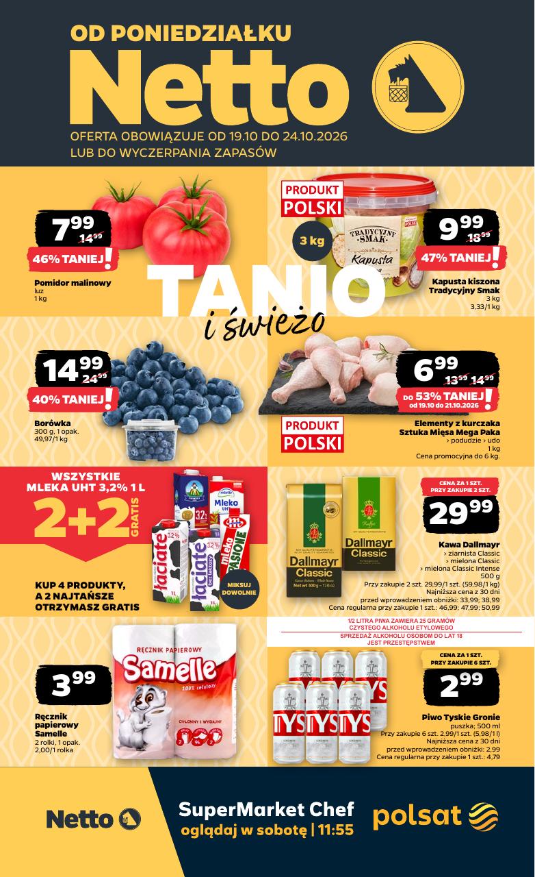 Gazetka Netto 19.10-24.10
