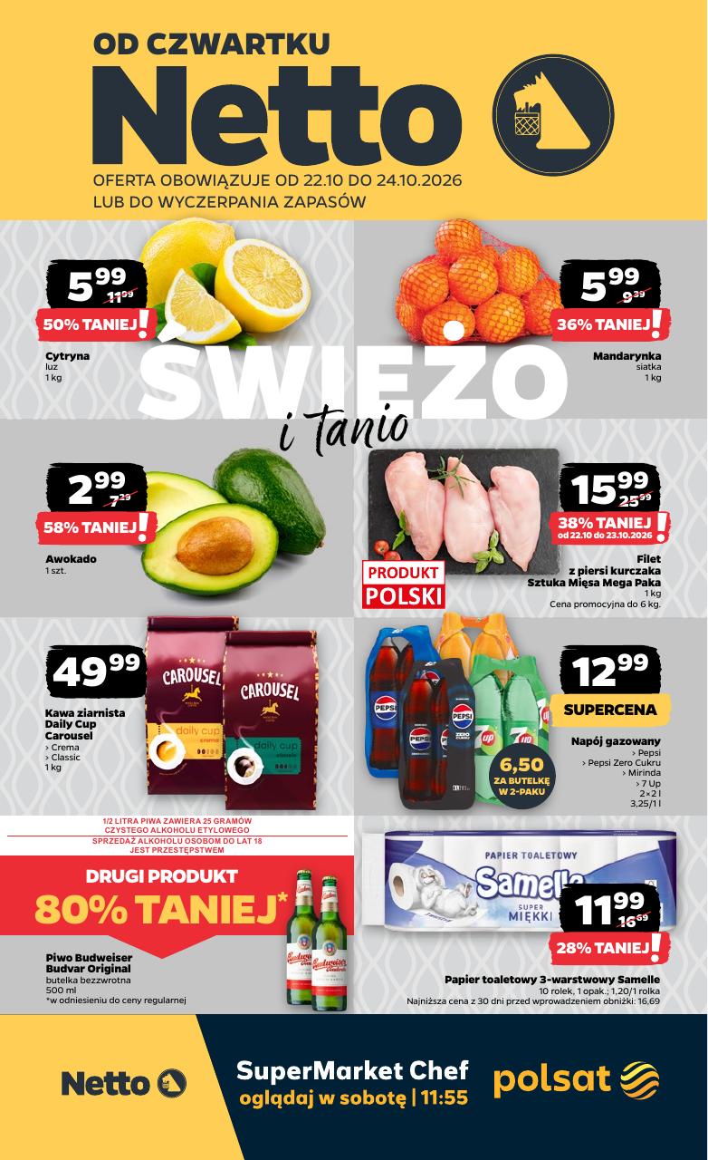 Gazetka Netto 22.10-24.10