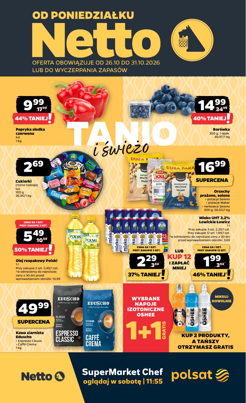 Gazetka Netto 26.10-31.10