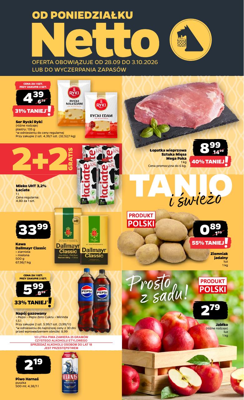 Gazetka Netto 28.09-03.10