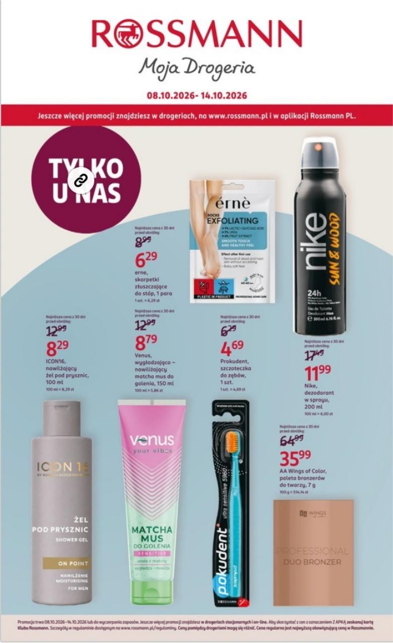 Gazetka Rossmann 08.10-14.10