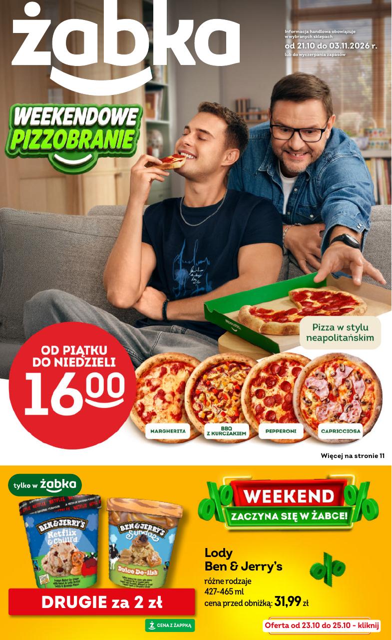 Gazetka Żabka 21.10-03.11