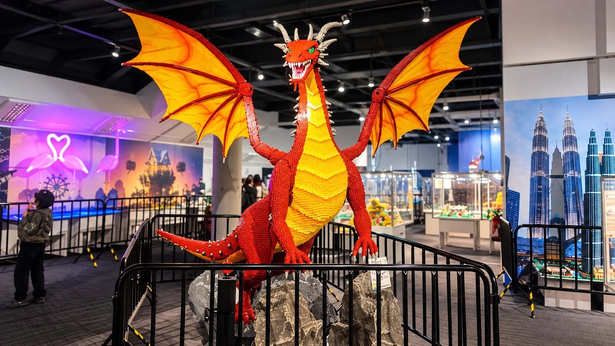 Крупнейшая в Европе выставка LEGO открывается в Варшаве 22 октября: 200 моделей из 20 миллионов деталей